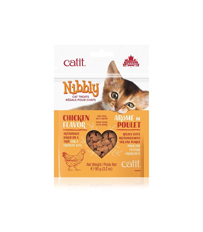 خوراکی‌های گربه با طعم ماهی سالمون Catit Nibbly